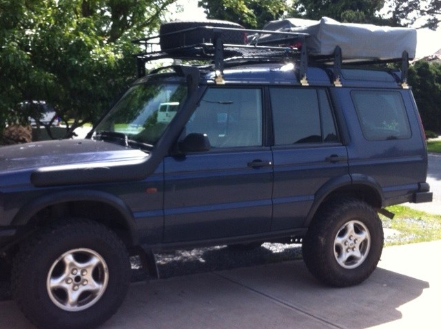 Discovery td5 roof discount rack