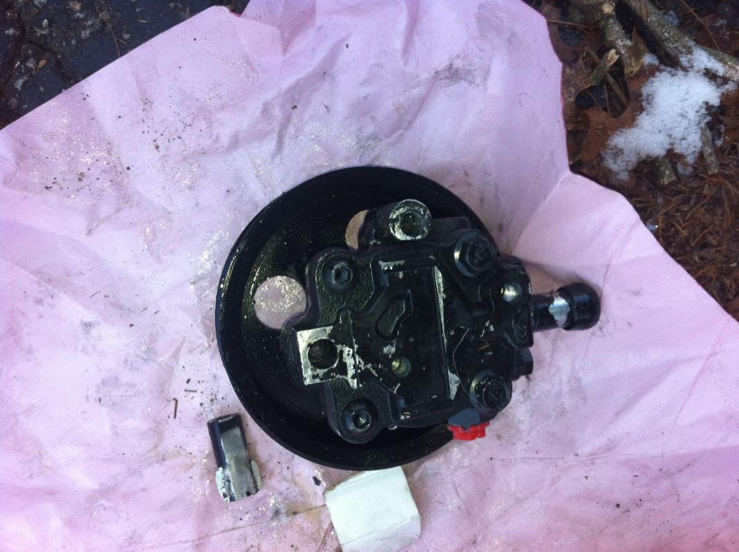 land rover discovery power steering pump rebuild