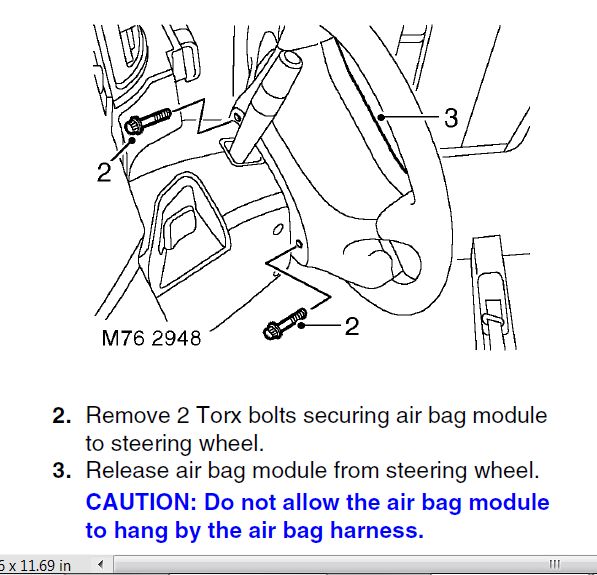 SRS Issue Removing Airbag Cover Torx Bolts Land Rover