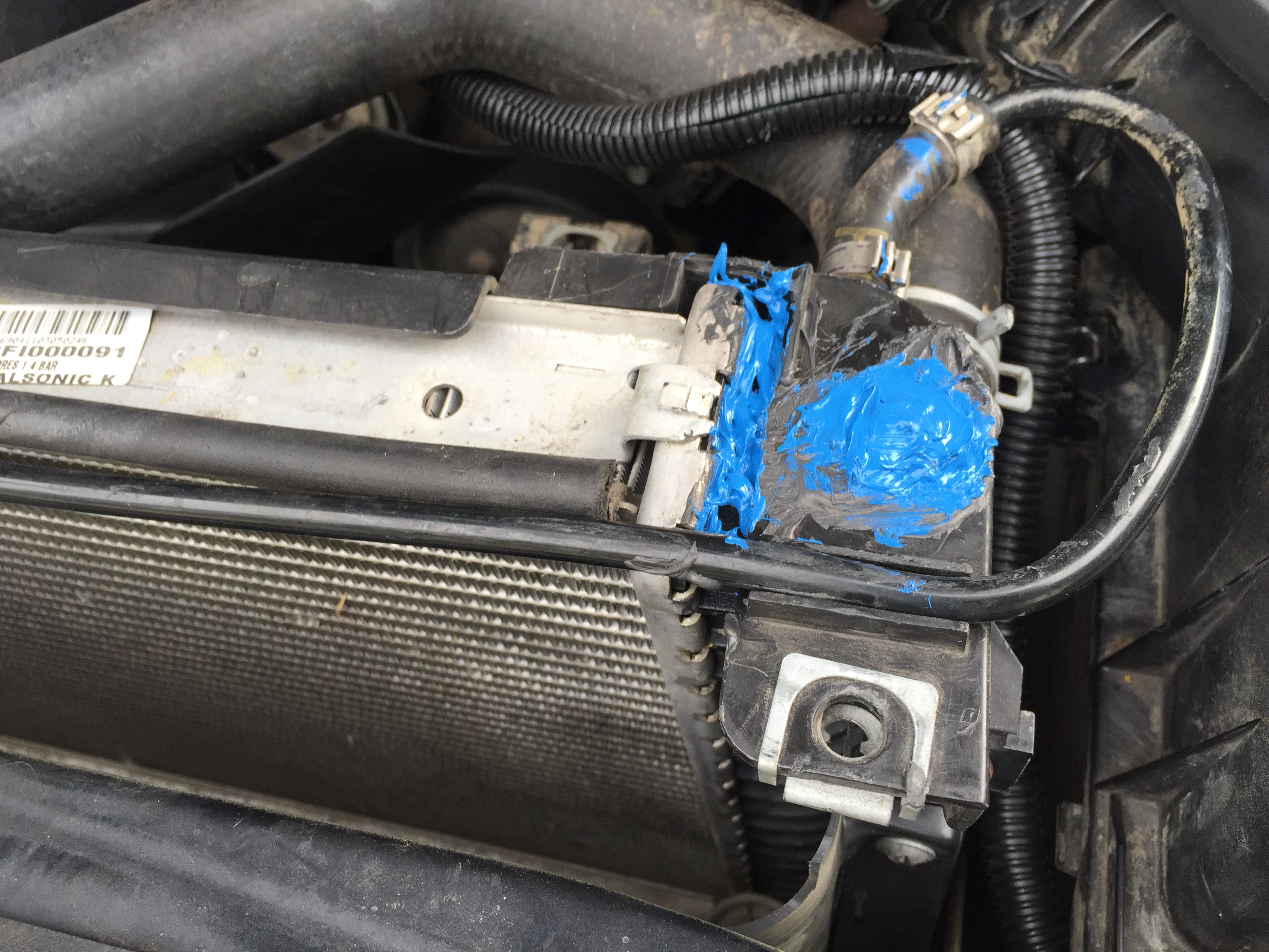 Radiator Leak Land Rover Forums Land Rover Enthusiast Forum