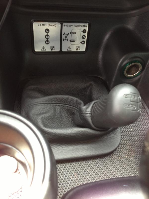 Upgraded Leather Shifter Boots! - Land Rover Forums - Land Rover Enthusiast  Forum