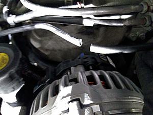 Bad Alternator?  Battery Light Flicker...Then Just On.-coolant-hose.jpg