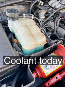 Need advice: Thought it was a cooling problem, seems to have escalated-coolant_today.png