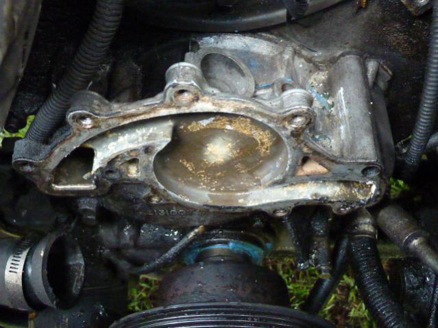 Water Pump Replacement - Land Rover Forums - Land Rover ... jetta 2 0 engine hoses diagram 