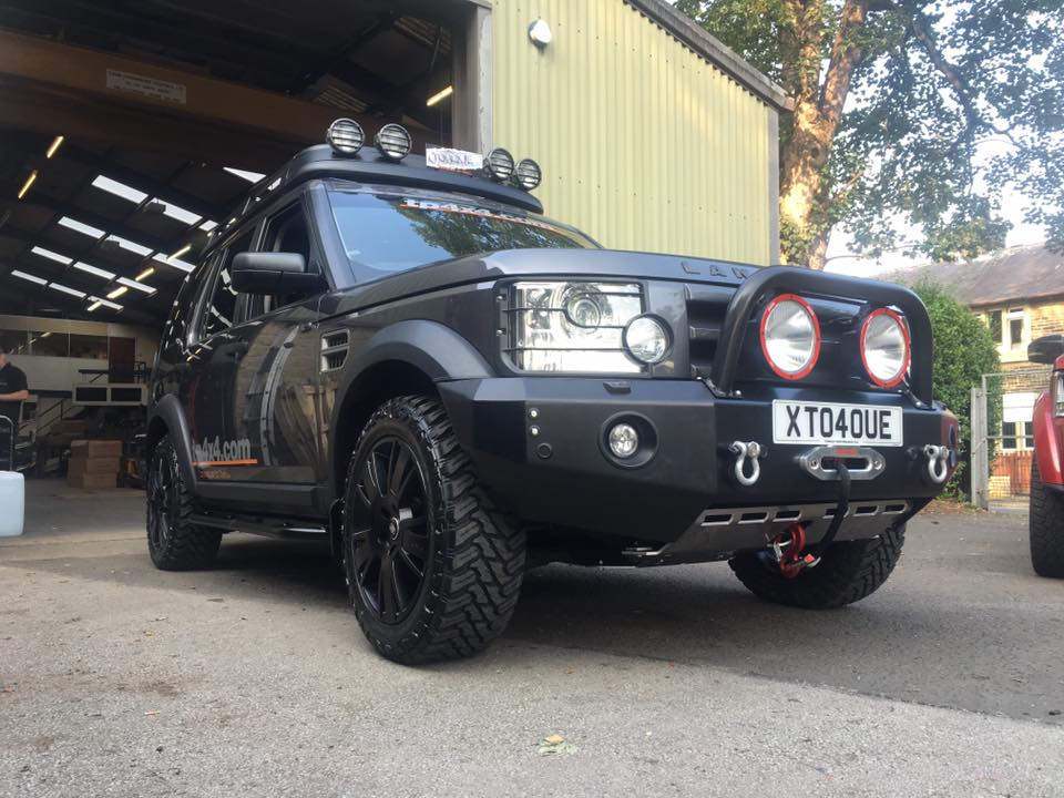 NEW D3 winch bumper - Land Rover Forums - Land Rover Enthusiast Forum