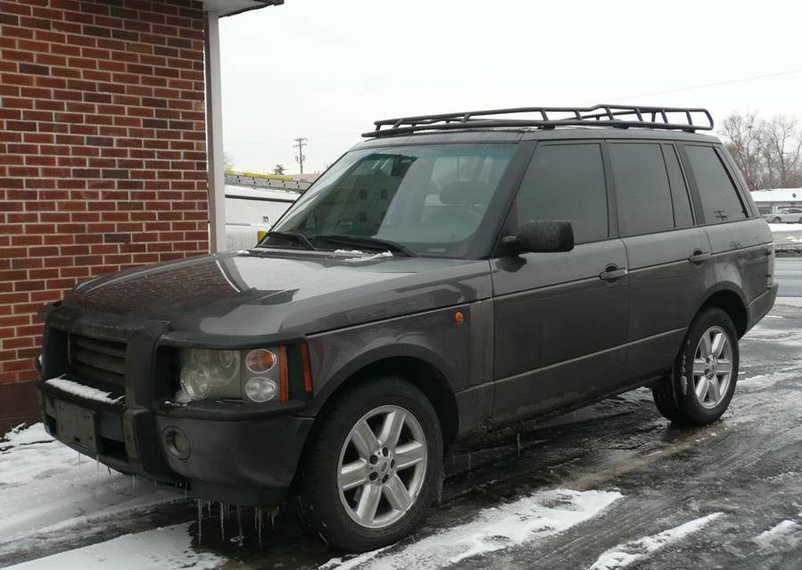 2003 range rover roof rack , front grille and rear for sale or trade running boards Land Rover