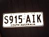 South Australia License Plate  + shipping-so-australia-plate.jpg