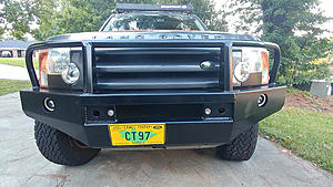 Discovery cup holders in tan, camel trophy plate, and warn hid fogs-36220701574_1af2ebf405_z.jpg