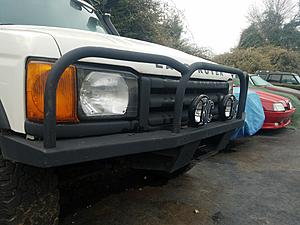 Parting out 2000 DII white Greensboro NC-passenger-front-bumper.jpg