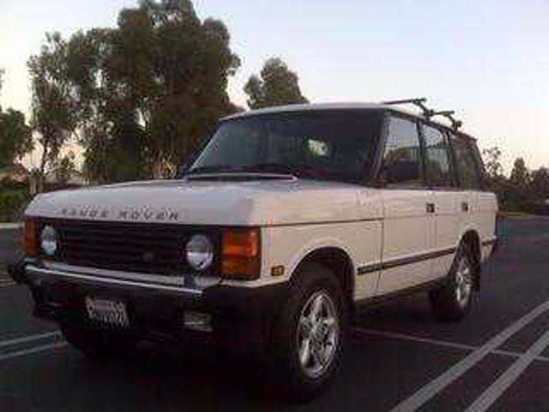 F/S 1995 Range Rover Classic White/Tan Land Rover Forums